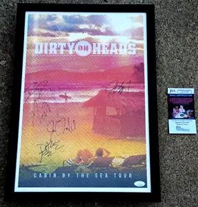 DIRTY HEADS Band SIGNIERT & GERAHMT 13x19 Tour Poster JSA COA - Bild 1 von 3