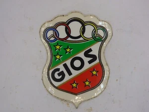 GIOS TORINO HEADBADGE DECAL / STICKER - NOS - Imagen 1 de 1
