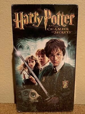NEW FACTORY SEALED VHS Harry Potter and the Chamber of Secrets 2002 Warner Bros - Image 1 of 4