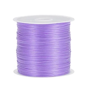 Elastic Cord DIY Making Stretchy String Thread Rope Craft Wire, Light Purple - Picture 1 of 6