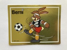 PANINI EM UEFA EURO 88 1988 - NO 38 - BERNI COAT OF ARMS - BADGE - UNGLUED