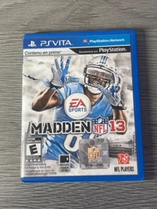 Madden NFL 13 Sony PlayStation Vita Game Authentic French Version - Picture 1 of 6