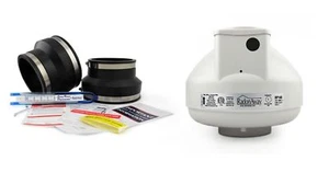 Ventilador y kit de instalación de radón RadonAway RP140 con dinamómetro - Imagen 1 de 8