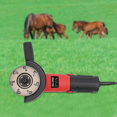 Livestock Hoof Trimmer Electric Cattle Hoof Trimming Disc Clipper 7 Cutter Head - Image 1 of 4