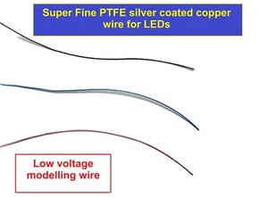 Super fine led wire for modellers modelling per meter AWG26 AWG34 - Picture 1 of 3