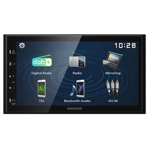 Kenwood DMX-129DAB Auto Media Receiver Schwarz - Bild 1 von 3