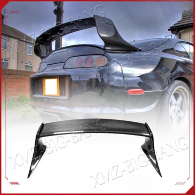 Alerón trasero de fibra de carbono real para Toyota Supra JZA80 1993-2002 Foto 1 de 4