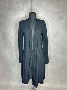 JIL SANDER+ Women’s Black Pinstripe Wool Midi Dress Size 38 Made in Italy - Imagen 1 de 9
