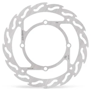 MotoMaster Flame Left Fixed Front Brake Disc for Suzuki RMX450Z 2010-2018 - Picture 1 of 1