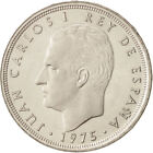 [#414030] Moneda, España, Juan Carlos I, 25 Pesetas, 1975, FDC, Cobre - níquel, 