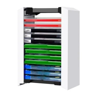 Plastic CD Box Holder Storage Tower for PS4/PS5/Xbox One Game Lover - Picture 1 of 12