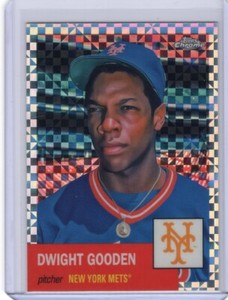 2022 Topps Chrome Platinum Prism Refractor Dwight Gooden #10 Mets