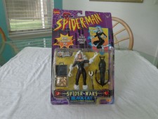 1996 Spider-Man Spider Wars Black Cat ~ Cat Scratching Crossbow TOYBIZ  NEW