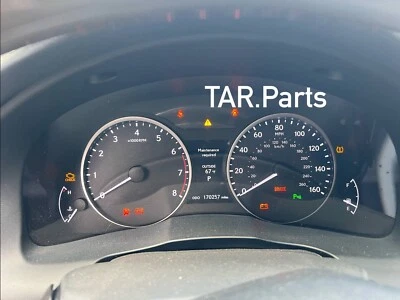 Velocímetro Lexus Es350 2013 cuadro de instrumentos 170 k millas 83800-33M50 OEM Foto 1 de 4