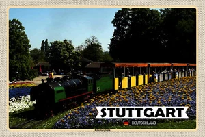 Cartel de madera 18x12 Stuttgart Killesbergbahn parque pared decoración bar pub coleccionista Gesc - Imagen 1 de 4