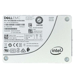 Nueva unidad de estado sólido Dell EMC Intel S4610 240 GB SSDSC2KG240G8R SATA 2,5" 6 Gb/s - Imagen 1 de 1