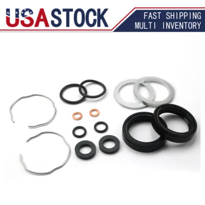 For Harley Front Fork Seals Kit 41mm Heritage Softail/ Electra Glide/ Road King - Image 1 of 4