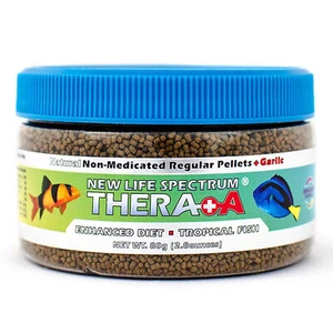 New Life Spectrum THERA +A Regular Pellet 80g Health & Color Enhancing Fish Food - Picture 1 of 1
