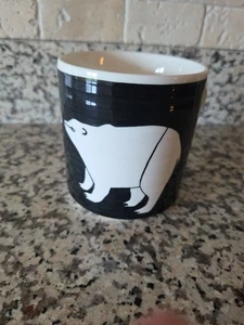 Anthropologie Keep Co Eisbären schwarze Tasse - Bild 1 von 5