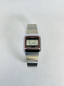 1980s Vintage Men Timex Digital Watch Expansion Band T77 Classic New Battery - Picture 1 of 13