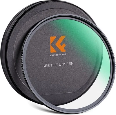 K&F Concept MC UV Protection Filter Lens Shockproof Tempered Glass 67/72/77/82mm - Image 1 of 4