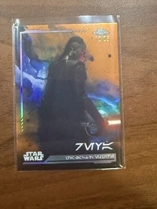 2024 Star Wars Topps Chrome REVA /25 Rebel Orange Refractor SP #AV-68 - Bild 1 von 1