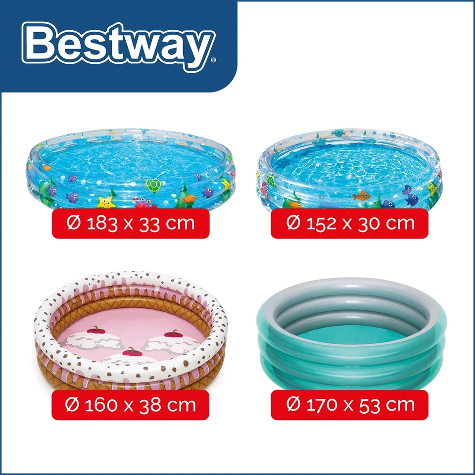 Planschbecken Pool Kinderpool Swimmingpool Schwimmbecken Kinder Motivauswahl - Bild 1 von 1