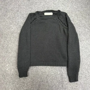 Maglione pullover maglia ZARAKNIT bambino grigio antracite manica lunga raglan taglia S - Foto 1 di 7