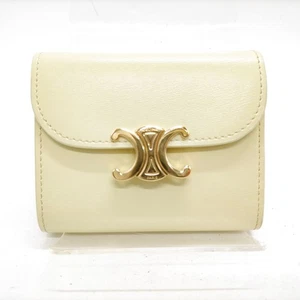 Cartera CELINE de cuero amarillo 2270100 - Imagen 1 de 11