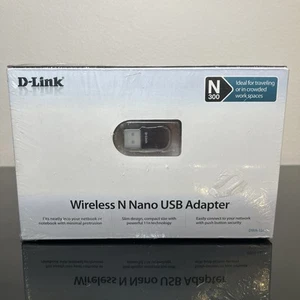 D-Link N300 WiFi Wireless N Nano USB Adapter Model DWA-131 *Brand New* - Afbeelding 1 van 5