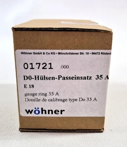 Wöhner 01721.000 DO-Hülsen-Passeinsatz 35 A E18 ( 1VB / 38 Stück ) 01721 - Bild 1 von 4