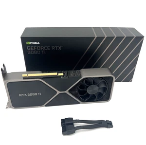 NVIDIA GeForce RTX 3080 Ti Founders Edition FE 12GB GDDR6X Graphics Card w/Box - Picture 1 of 20