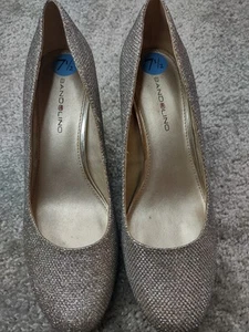 Bandolino pumps shoes for women size 7.5 sparkle glitter - Picture 1 of 11