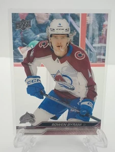 2023-24 Upper Deck Series 1 Acetate 47 Bowen Byram Colorado Avalanche - Bild 1 von 2