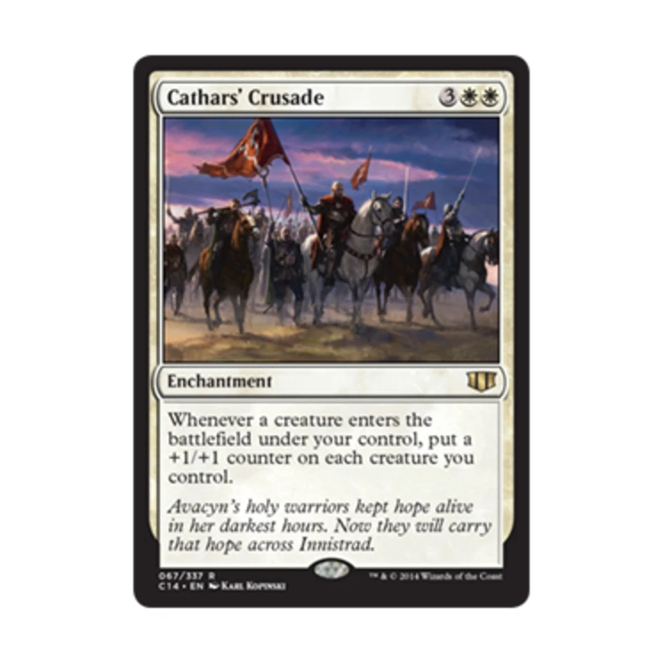 WOTC MtG Commander 2014 Cathars' Crusade (R) NM - Image 1 of 1