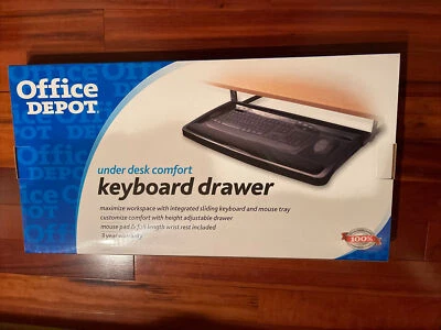 NUEVO DEPÓSITO DE OFICINA DEBAJO DEL ESCRITORIO CÓMODO TECLADO CAJÓN! Foto 1 de 2