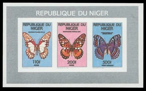 Níger 1991 - Mi-Nr. 1109, 1110 & 1113 B ** - MNH - KLB - Mariposas - Imagen 1 de 1