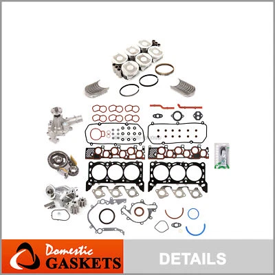 Kit de reconstrucción de motor para Ford E150 E250 Econoline F150 97-1/14/98 4,2 L OHV Foto 1 de 4