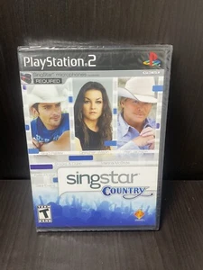 SingStar: Country (Sony PlayStation 2, 2008) Factory Sealed - Picture 1 of 2