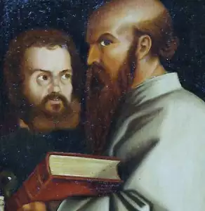 Kopist nach Albrecht Dürer Evengelist Markus und Apostel Paulus Schwert Buch - Bild 1 von 8