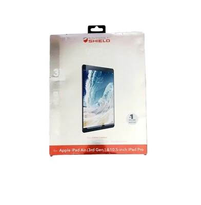 NIB ZAGG iPad Air 3rd Gen & Pro 10.5” Screen Protector InvisibleShield Glass+  - Image 1 of 2