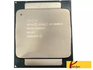 Processore CPU Intel Xeon E5-2690 v3 12 core 30 MB 2,6 GHz SR1XN LGA 2011-3 - Foto 1 di 1