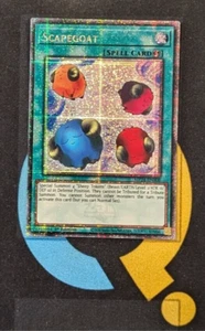 MP24-EN008 Chivo expiatorio cuarto de siglo secreto raro YuGiOh - Imagen 1 de 3