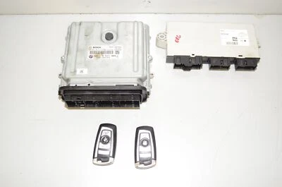 BMW F01 740d Xdrive Zündsatz Lock Set Motor Dde Cas 8511373 8509338 8511984 - Image 1 of 4