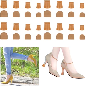 High Heel Protectors Stiletto Heel Repair Caps Covers & Heel Stoppers 4 Sizes Hi - Picture 1 of 12