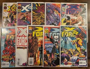 Lot of 10 X-Force #41 42 43 45 46 47 48 49 57 58 Marvel Comics (1994-1996) - Bild 1 von 11