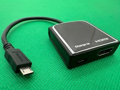 Micro USB to HDMI Adapter 1080p MHL Micro USB Male to HDMI Female Adapter Cable - Image 1 of 2