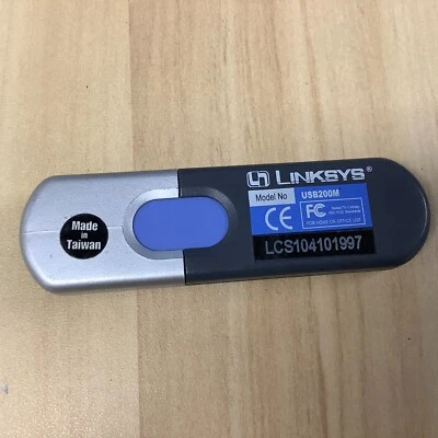 LINKSYS 10/100 COMPACT USB 2.0 NETWORK ADAPTER USB200M - Image 1 of 4