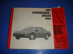 1989 Ford Thunderbird / Cougar Electrical & Vacuum Troubleshooting Manual - Bild 1 von 2