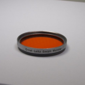 Leica Ernst Leitz GmbH Wetzlar Orange 1,5 Orangefilter Farbfilter